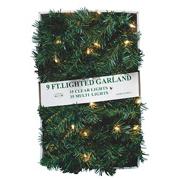 Light-Up Pine Garland