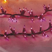 200-Light Purple Cluster Light Set