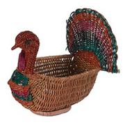 10" Thanksgiving Turkey Basket