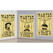 Wanted Poster Scene Setter Add-Ons  (pack of 3)