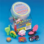 Variety Erasers (set of 25)