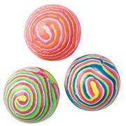 Neon Stripe Hi-Bounce Balls (pack of 12)