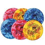 Psychedelic Floppy Flyer Discs (pack of 12)