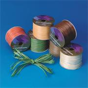 Assorted Earthtone Raffia Ribbon 30 ft. (pack of 6)