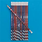 Patriotic Burst Pencils (pack of 144)