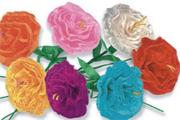 Festive Paper Flowers  (box of 24)