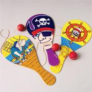 Pirate Paddle Balls  (pack of 12)
