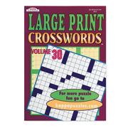 Large Print Word-Finds and Crosswords (pack of 12)