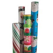Best Value 4-Roll Assorted Christmas Gift Wrap (pack of 4)