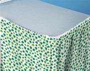 St. Patrick's Day Table Skirt