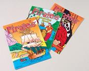 Mini Pirate Coloring Books (pack of 12)