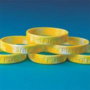 3rd Place Silicone Bracelet  (pack of 24)