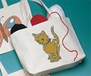 Preprinted Tote Bag - Kitty