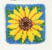 Latch Hook Kit, 12x12 - Sunflower