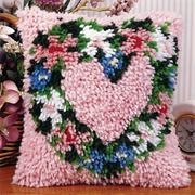 More info about Latch Hook Kit, 12x12 - Heart Wreath Latch Hook Kit, 12x12 - Heart Wreath