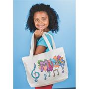 Color-Me� Canvas Tote with Gusset