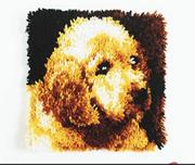 Latch Hook Kit, 12x12 - Puppy Love