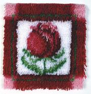 Rose Latch Hook Kit