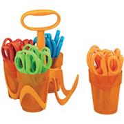 Fiskars� Scissors with Caddy, Blunt Tip  (pack of 24)