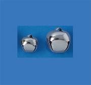 3/4" Silver bells  (pack of 24)