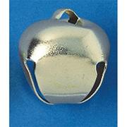1" Silver Jingle Bells  (pack of 24)