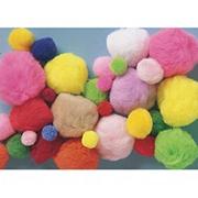 Pom Poms 1-lb. - Assorted Size and Colors