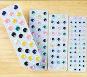 Peel 'n Stick Wiggly Eyes Assortment Pack  (set of 500)