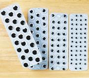 Peel 'n Stick Wiggly Eyes Black  (set of 500)