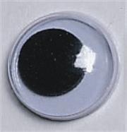 Black Paste-On Wiggly Eyes, 10mm  (pack of 100)