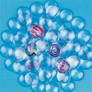 Clear Plastic Stones (pack of 60)