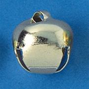 3/4" Silver Jingle Bells (pack of 24)