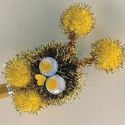Pom Poms 1" - Glitter  (pack of 40)