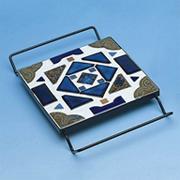 Black Square Cradle Trivet  (pack of 12)