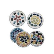 Ceramic Tile Metal Coasters Kit  (makes 96)