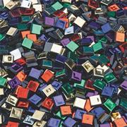 Metallic Multicolored Plastic Tiles (bag of 2084)
