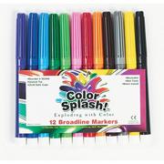 More info about Color Splash!® Broadline Markers (pack of 12) Color Splash!® Broadline Markers (pack of 12)
