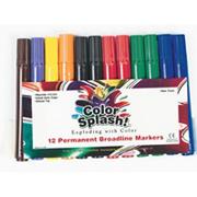 Color Splash!� Permanent Markers (pack of 12)
