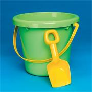 10" Jumbo Poly Pails (pack of 6)
