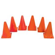 12" Orange Cones (set of 6)