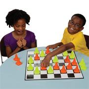 Construction Checkers Game