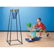 Skillbuilder Adjustable Height Floor Basketball System