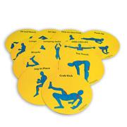 Teach 'N Train Fitness Spots (set of 11)