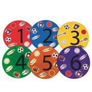 Spectrum� Sports Spots (set of 6)
