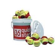 Quick Start 36 Tennis Balls (bucket of 60)