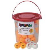Spectrum� Bucket O' Table Tennis Balls (bucket of 60)