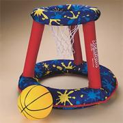 Inflatable Basketball Hoop and Ball