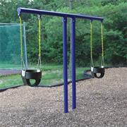 T Swingset with Two Bucket Seats