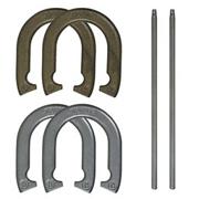 Recreational Steel Horseshoe Set