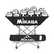 Mikasa� VQ2000 Black/White Volleyballs with Cart Pack