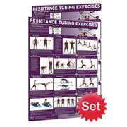 Resistance Tubing Poster Set (set of 2)